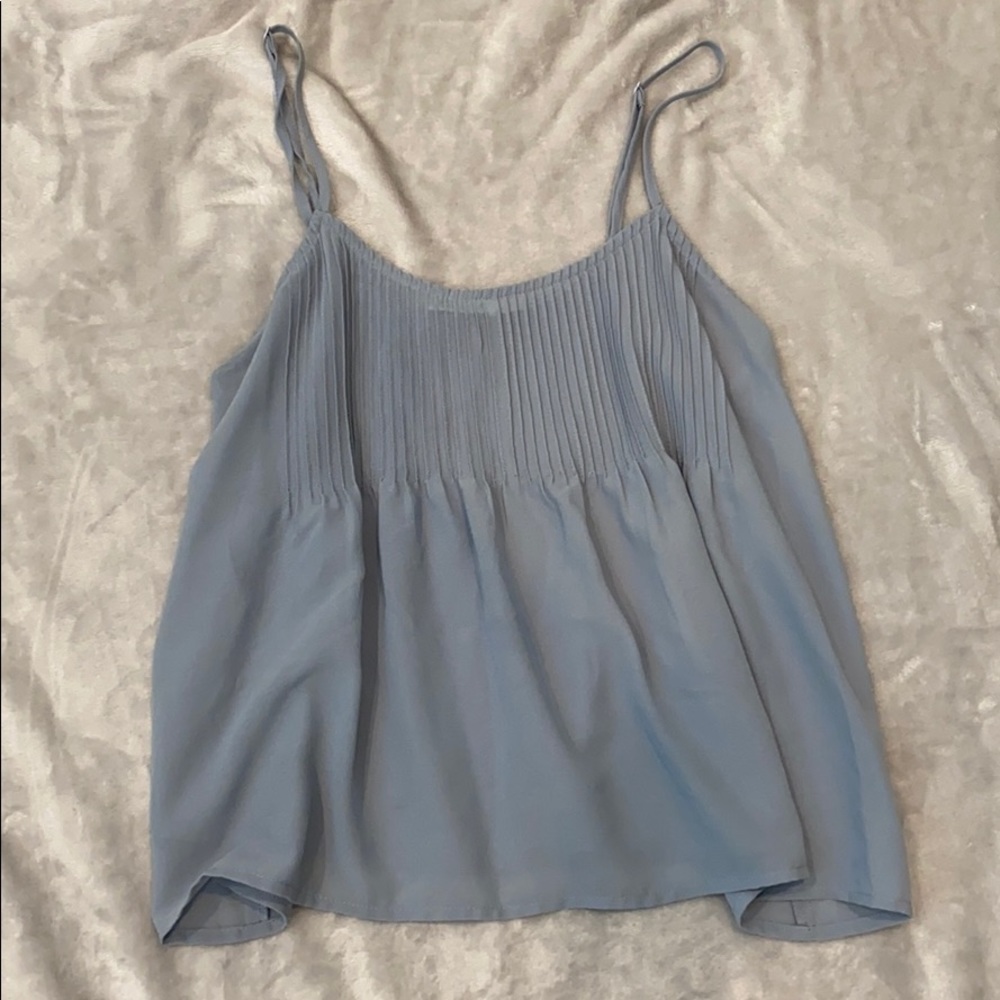 Sheer flowy top